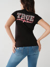 TRUE V NECK TEE