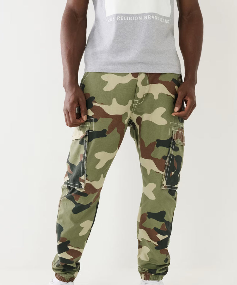 CAMO BIG T CARGO JOGGER PANT