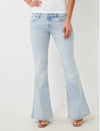 FRAYED FLARE JEAN