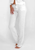 LINEN SLIM PANT