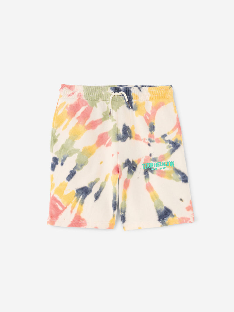 TIE DYE SWEAT SHORTS