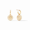 SOLEIL HOOP & CHARM EARRING