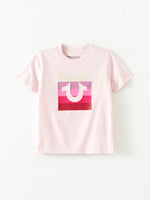 GIRLS HORSESHOE LOGO TEE