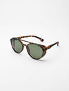 TORTOISE ROUND SUNGLASSES