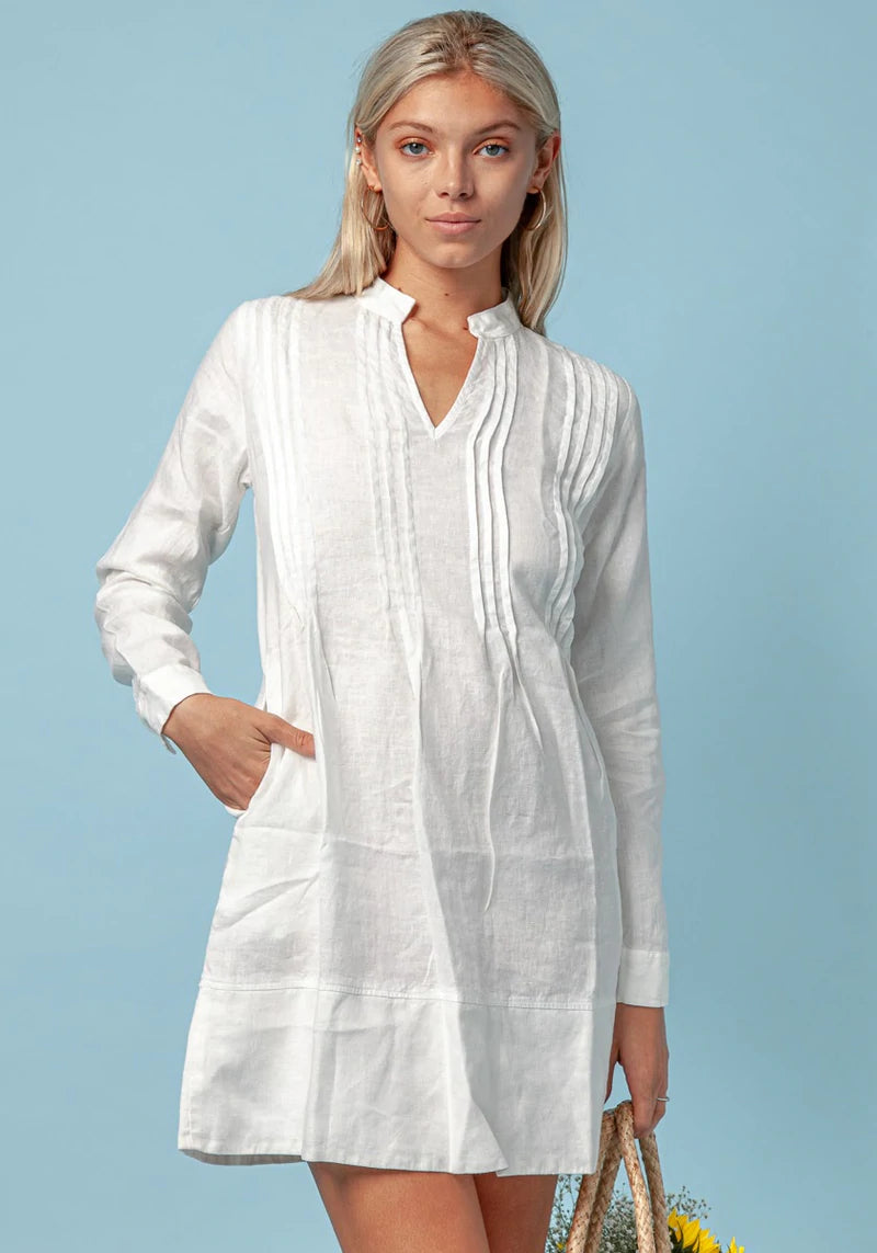 LINEN DRESS