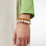 FLORA PEARL CHARM BRACELET