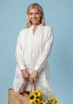 LINEN DRESS