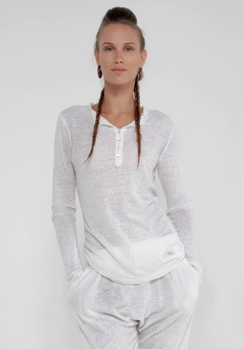 JERSEY LINEN TOP