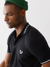 BRANDED COLLAR POLO