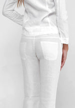 LINEN SLIM PANT