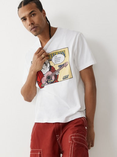 RELAXED COMIC BACK PATCH TEE