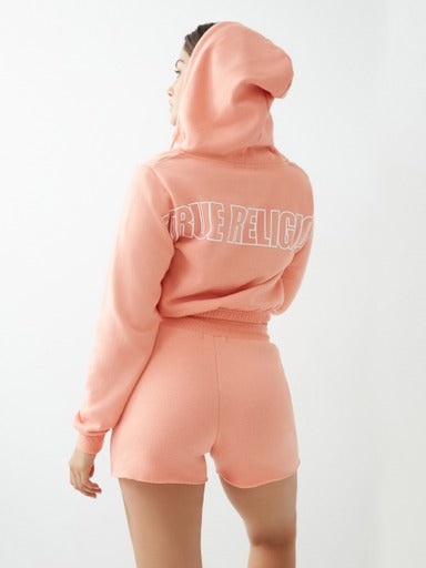 TR ZIP CINCHED HOODIE