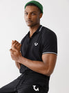 BRANDED COLLAR POLO