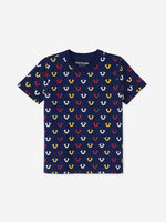 ALLOVER PRINT LOGO TEE