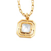 JULIE VOS | Geneva Iridescent Pendant Necklace