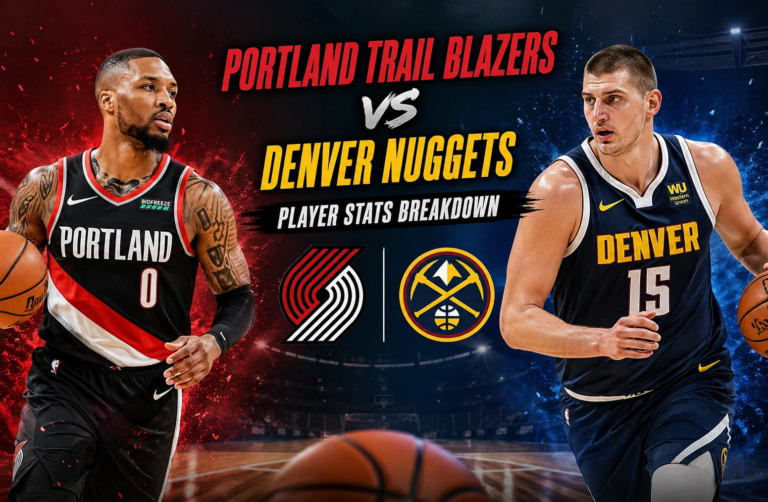Portland Trail Blazers vs Denver Nuggets Match Player Stats