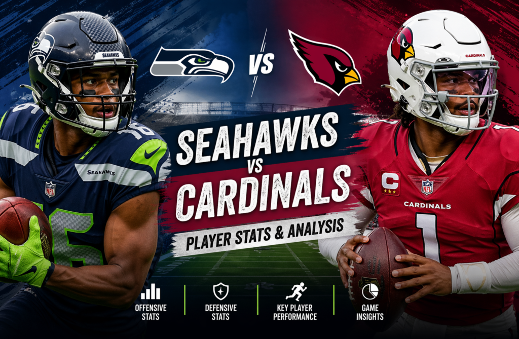 Seattle Seahawks vs Arizona Cardinals Match Player Stats