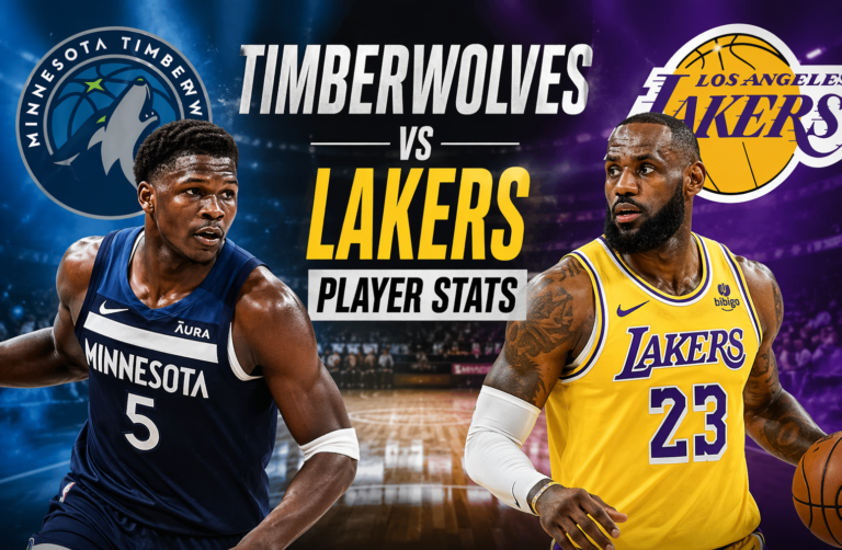 Timberwolves vs Los Angeles Lakers Match Player Stats Deep Analysis