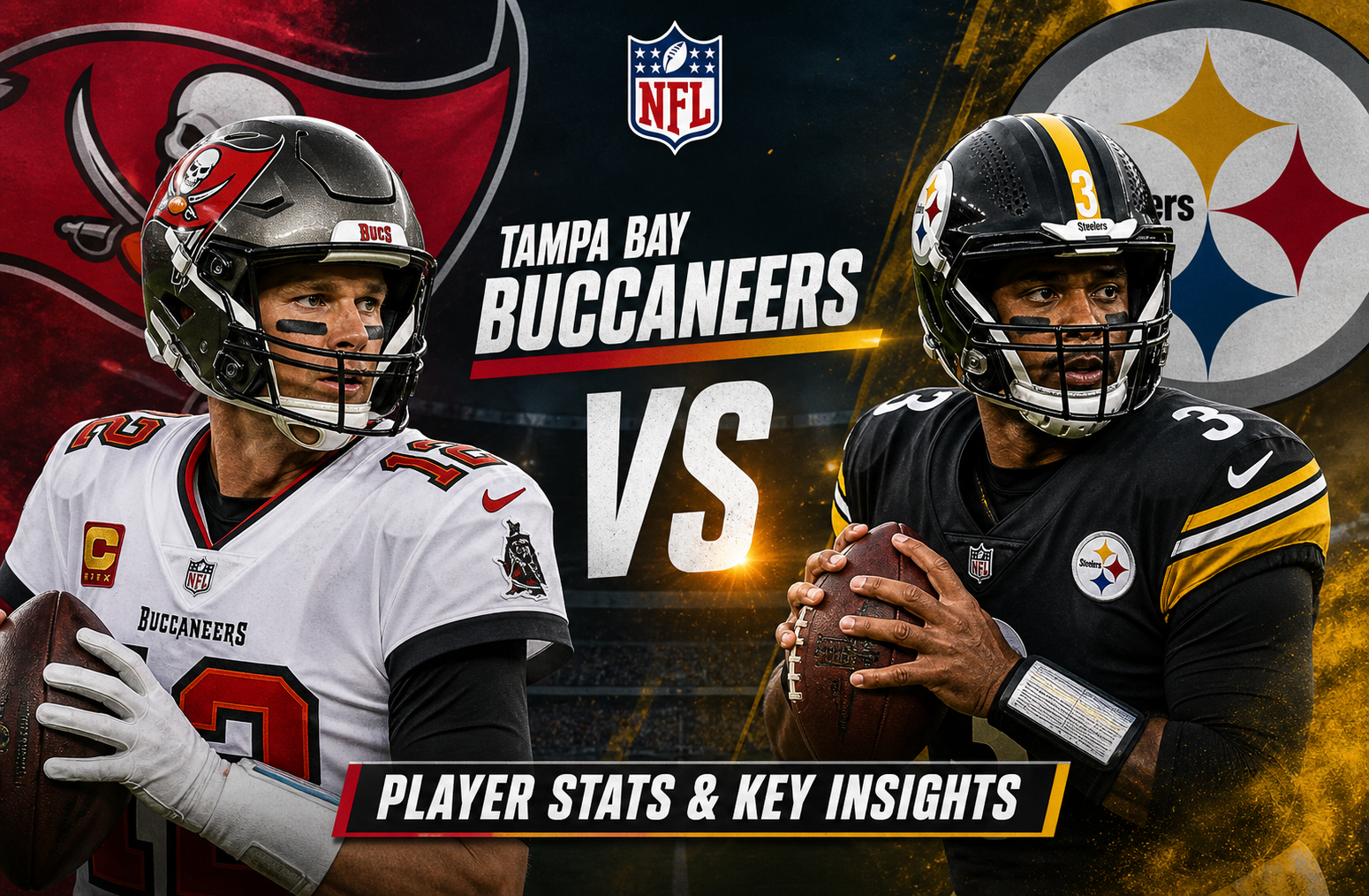 Tampa Bay Buccaneers vs Pittsburgh Steelers Match Player Stats
