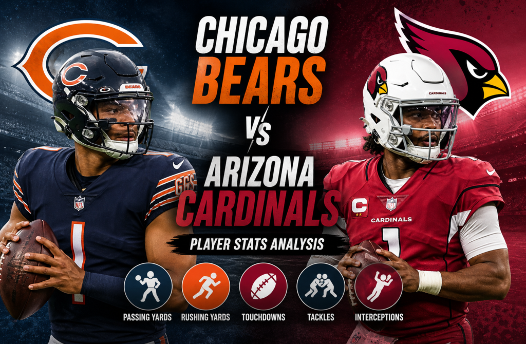 Chicago Bears vs Arizona Cardinals Player Stats
