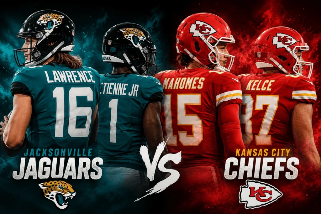 Jacksonville Jaguars vs Kansas City Chiefs Match Player Stats
